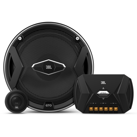 GTO609C - Black - 270-Watt, 6-1/2" Two-Way Component System - Detailshot 2 image number null