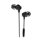 JBL C50HI - Black - In-Ear Headphones - Hero