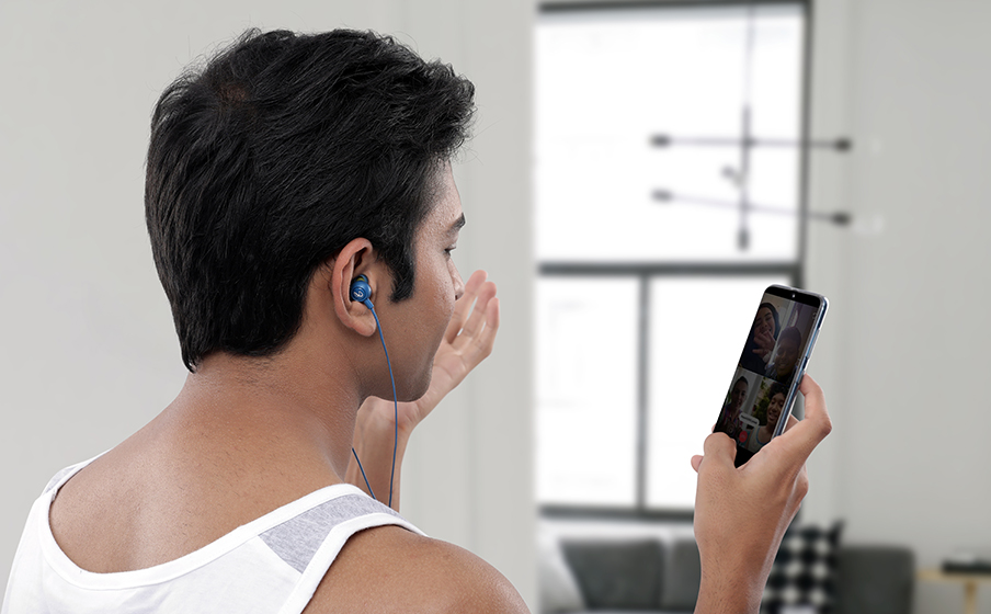 Infinity (Jbl) Zip 100 Wired in Ear Earphones with Mic (Blue) - LowestRate  Shopping