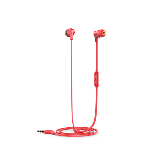 INFINITY ZIP 100 - Red - In-Ear Wired Headphones - Left image number null