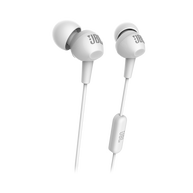 C150SI - White - JBL C150SI In Ear Headphones - Hero