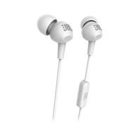 C150SI - White - JBL C150SI In Ear Headphones - Hero