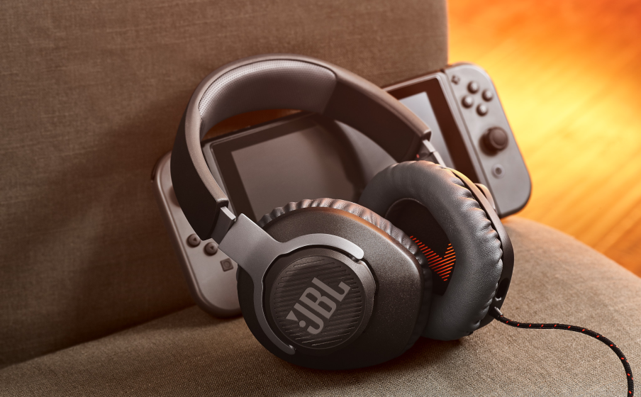 Shop JBL Quantum 100, Wired Over Ear Gaming Headphones Online in Delhi