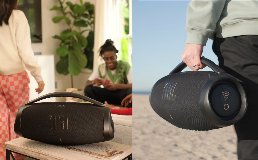 JBL Boombox 3 Wi-Fi | Powerful Wi-Fi and Bluetooth portable