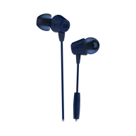 JBL C50HI - Blue - In-Ear Headphones - Hero