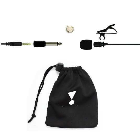 CSLM30B - Black - Battery-Powered Lavalier Mic - Detailshot 6 image number null