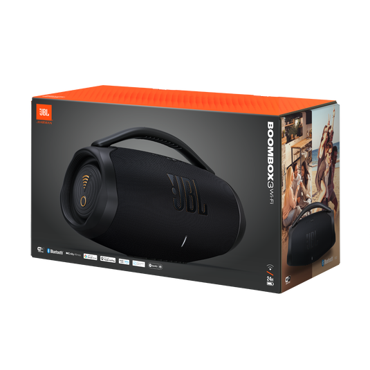 JBL Boombox 3 Wi Fi Powerful Wi Fi and Bluetooth portable speaker