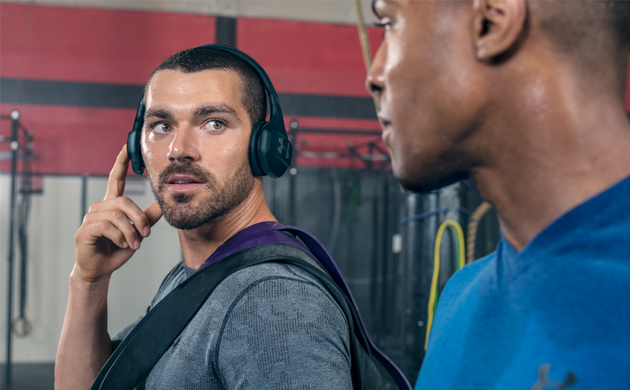 UA Sport Wireless Train Engineered by JBL Wireless on ear