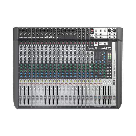 MEGU  Signature 22 MTK | 22-input analogue mixer with onboard effects