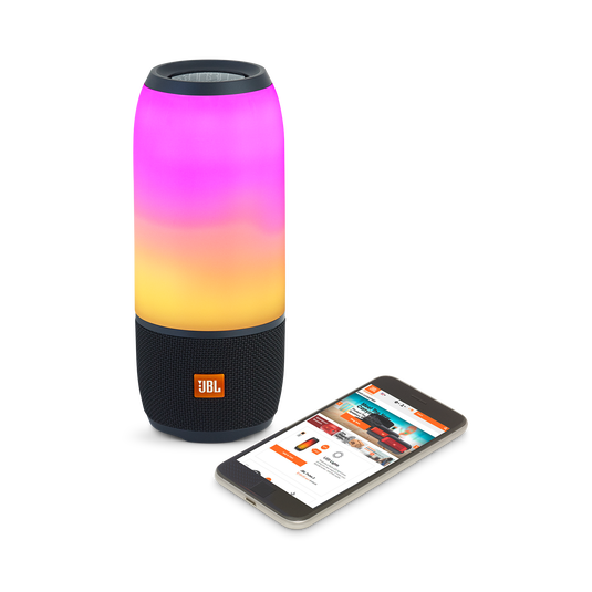 【美品360度光る】JBL PULSE 3 ワイヤレススピーカー ブラック JBL Pulse 3 | Waterproof Bluetooth Speaker with 360° Lightshow