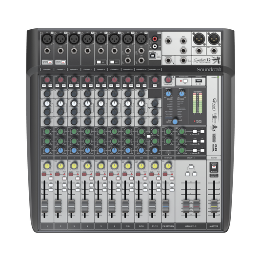 Signature 12 MTK | 12-input analogue mixer with onboard effects