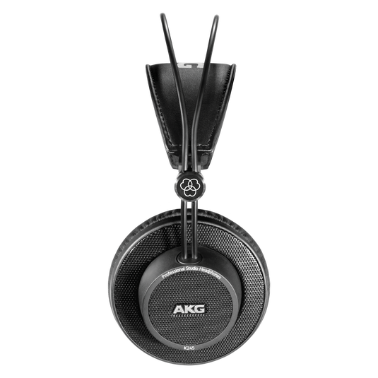 K245 - Black - Over-ear, open-back, foldable studio headphones - Left image number null