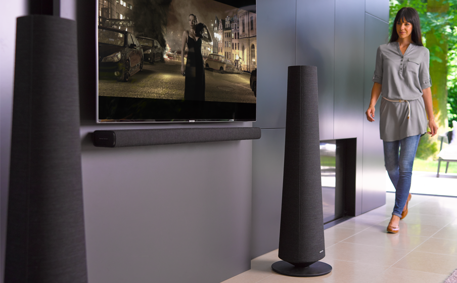 Harman kardon best sale floor speakers