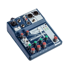 Notepad-5 - Dark Blue - Small-format analog mixing console with USB I/O - Hero
