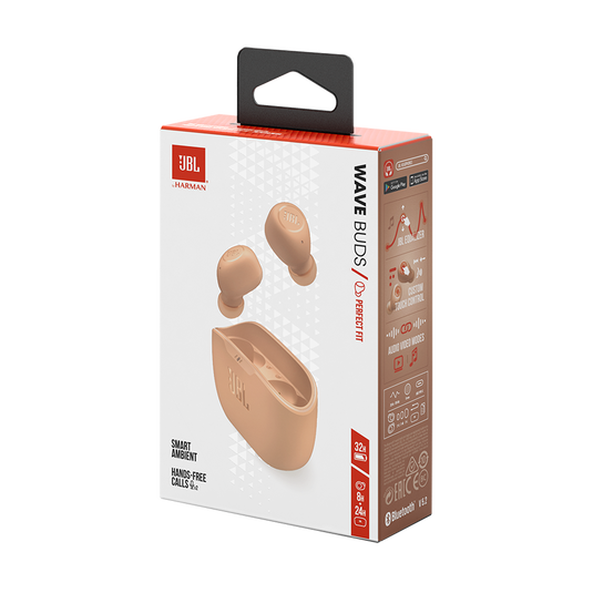 JBL Wave Buds - Beige - True wireless earbuds - Detailshot 10 image number null
