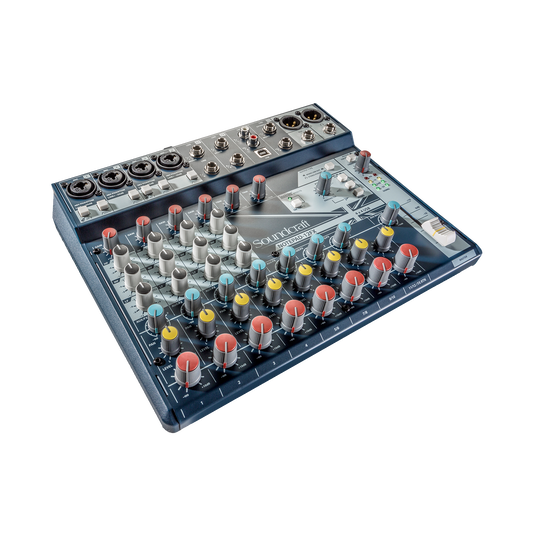 Notepad-12FX | Small-format analog mixing console with USB I/O and