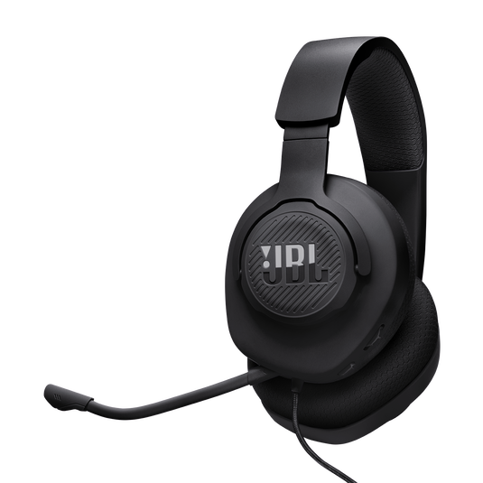 JBL Quantum 100M2 Wired over-ear gaming headset with detachable
