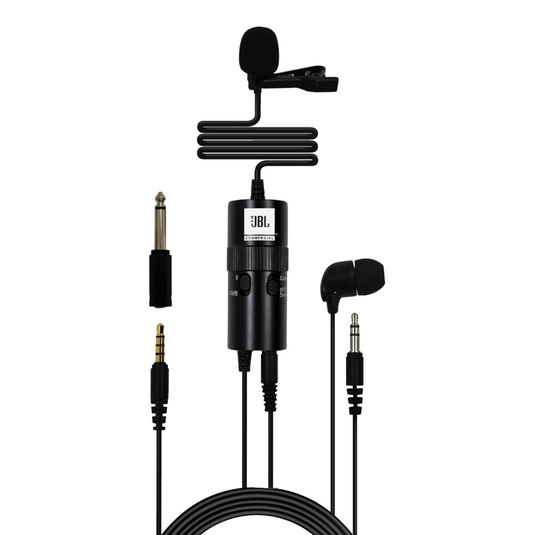 CSLM30B - Black - Battery-Powered Lavalier Mic - Hero image number null