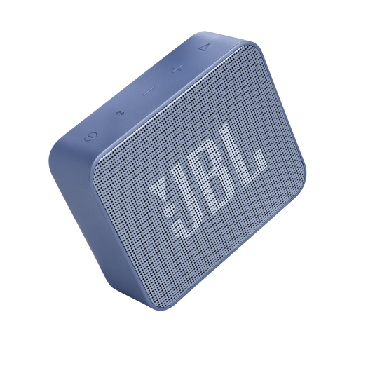 JBL Go Essential - Blue - Portable Waterproof Speaker - Detailshot 2 image number null