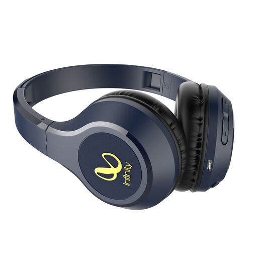 INFINITY GLIDE 500 - Blue - Wireless Over-Ear Headphones - Back image number null