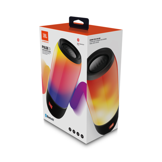 JBL Pulse 3 | Waterproof Bluetooth Speaker with 360° Lightshow