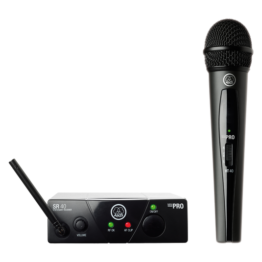WMS40 Mini Vocal Set Band-US45-B - Black - Wireless microphone system - Hero image number null