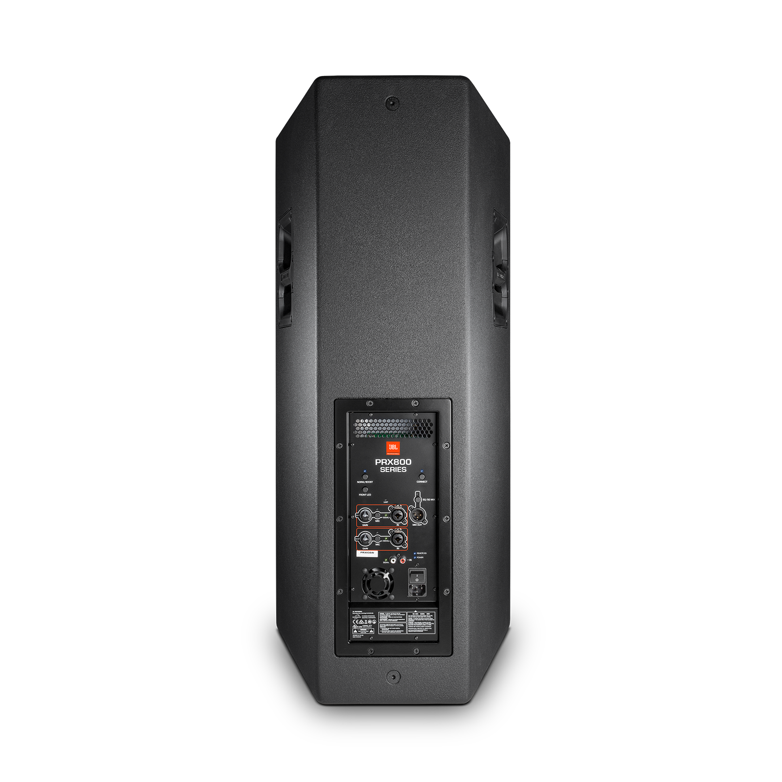 JBL PRX835 - Black - 15" Three-Way Full-Range Main System with Wi-Fi - Back