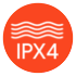 IPX4 splashproof