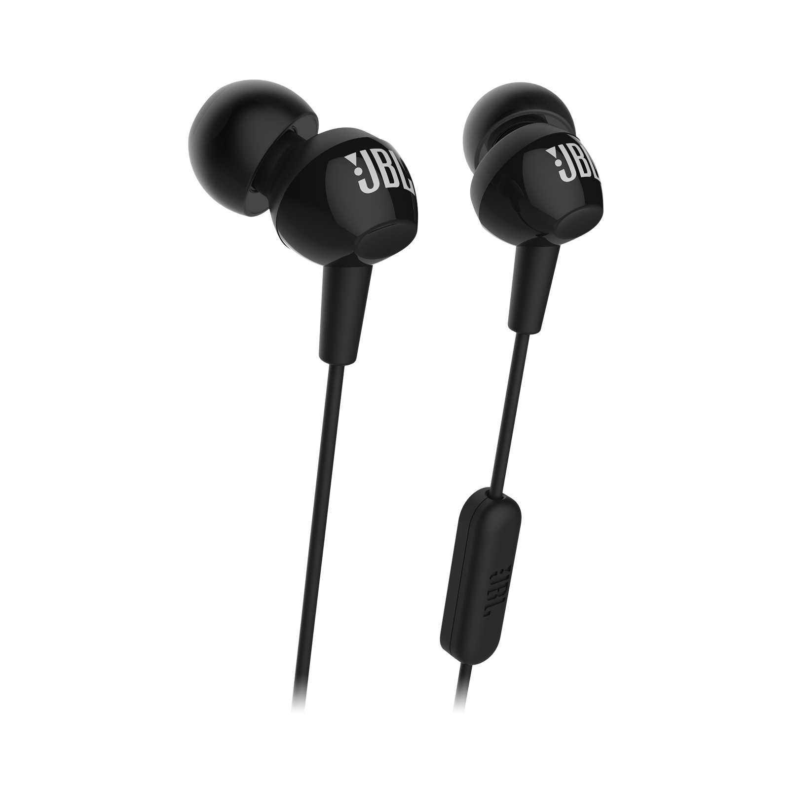 C150SI - Black - JBL C150SI In Ear Headphones - Hero