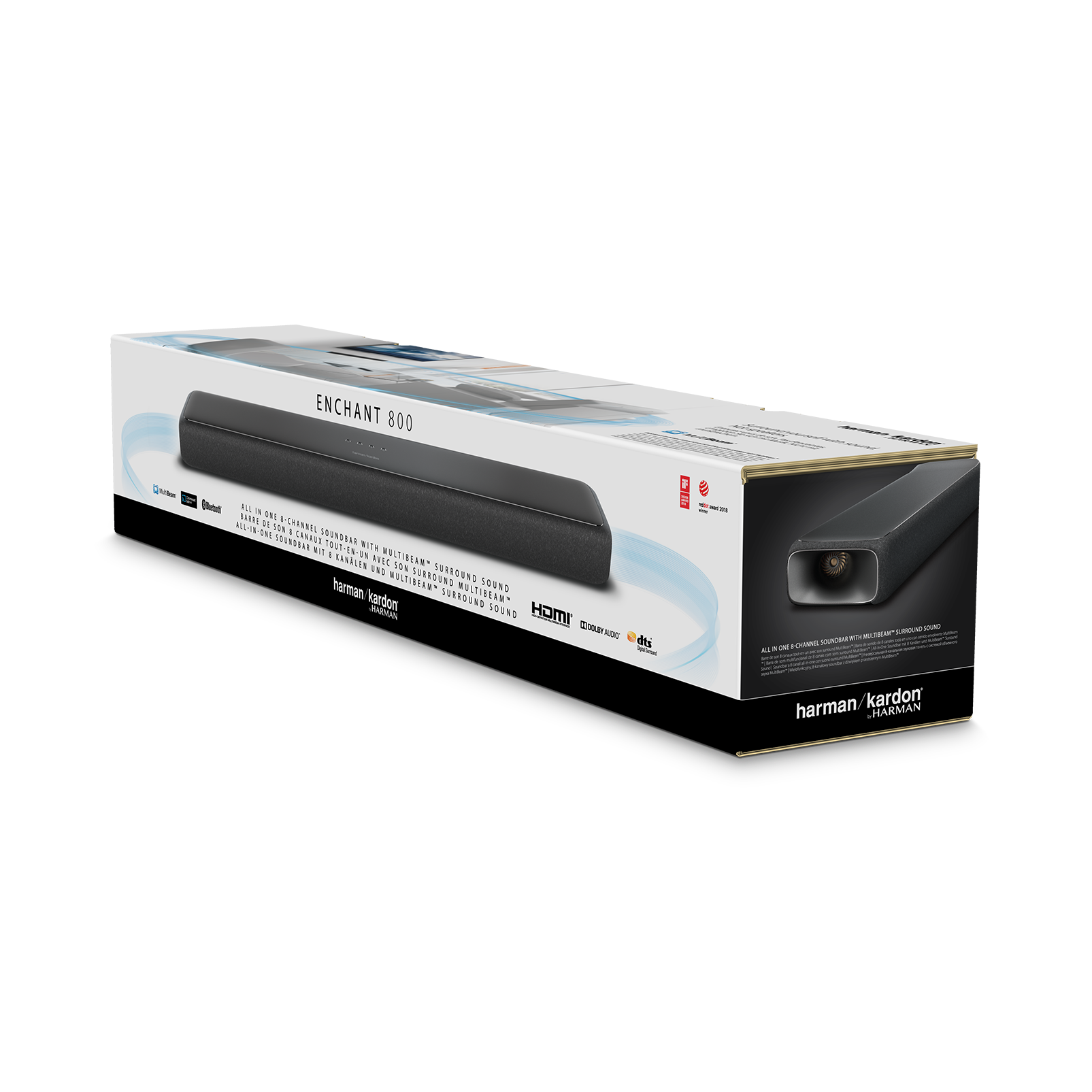 Significance Like Decipher Enchant 800 | All in One 8-Channel Soundbar with MultiBeam™ Surround Sound