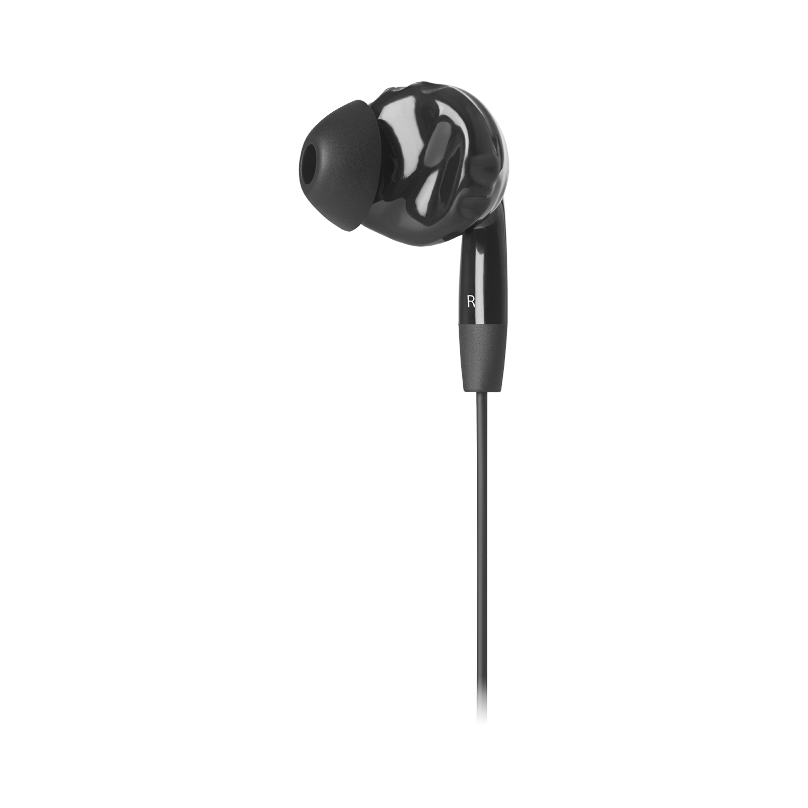 JBL Inspire 100 - Black - In-ear, sport headphones with Twistlock™ Technology. - Detailshot 2