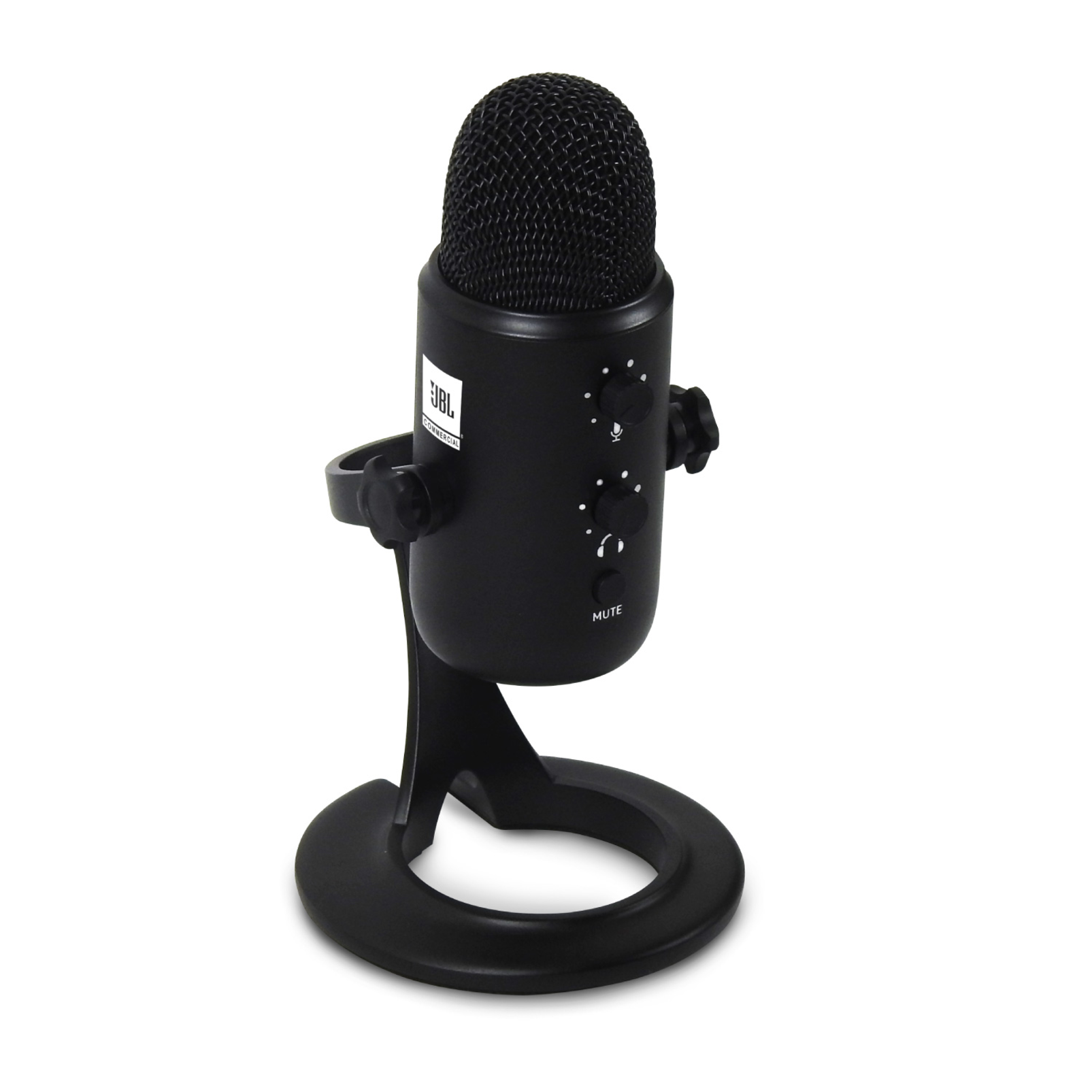 JBLCSUM10 - Black - Compact USB Microphone - Detailshot 1
