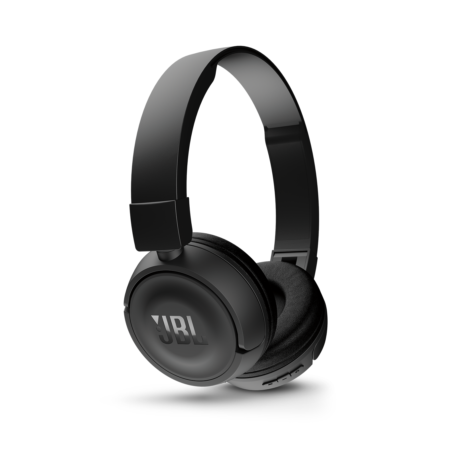 JBL T450BT - Black - Wireless on-ear headphones - Detailshot 2