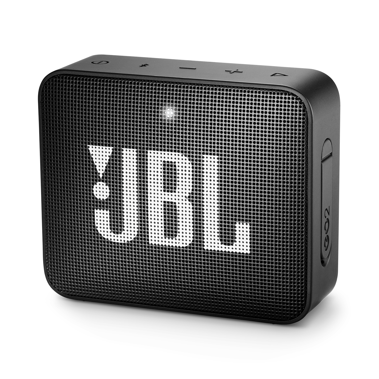 JBL Go 2 - Midnight Black - Portable Bluetooth speaker - Hero