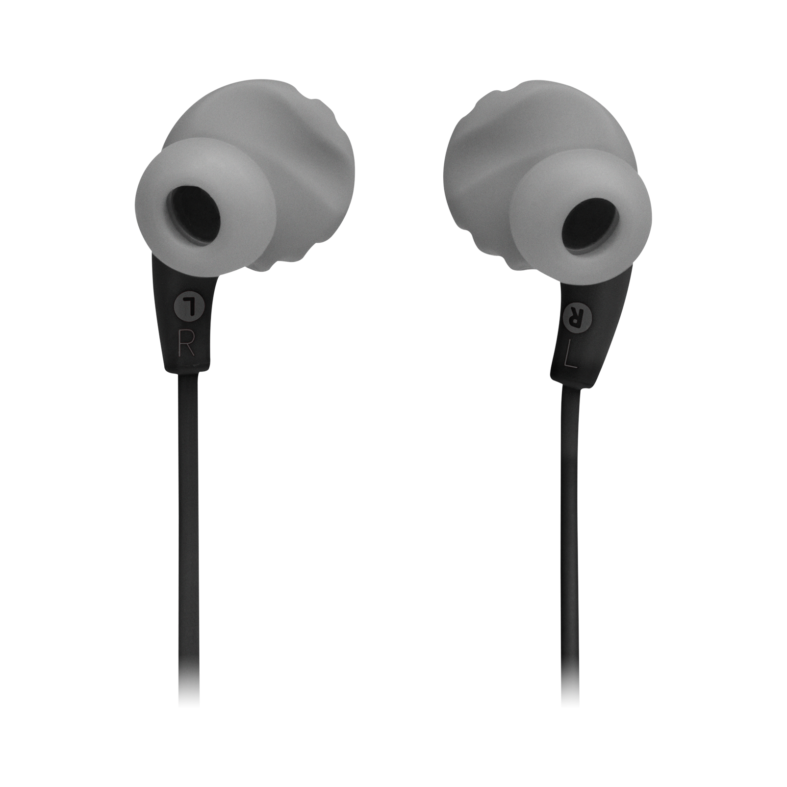 JBL Endurance RUNBT - Black - Sweatproof Wireless In-Ear Sport Headphones - Back