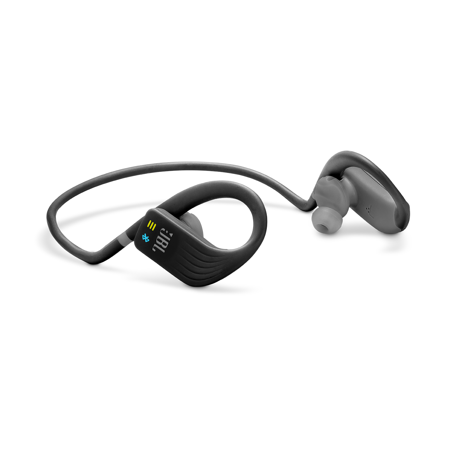 JBL Endurance DIVE - Black - Waterproof Wireless In-Ear Sport Headphones with MP3 Player - Detailshot 4